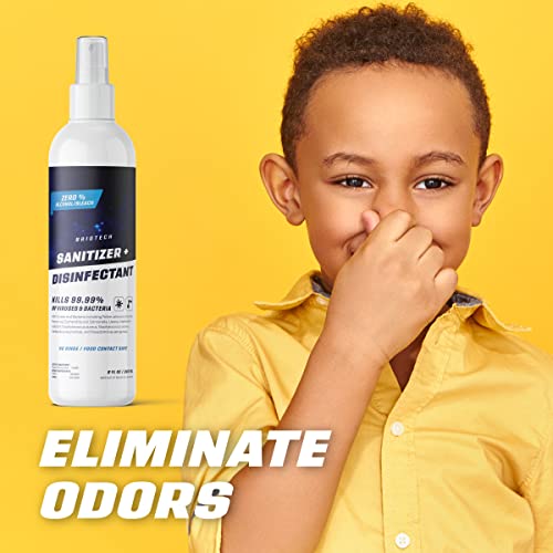 BRIOTECH Sanitizer + Disinfectant, Kills 99.99% of Viruses & Bacteria, HOCl Hypochlorous Spray, 0% Bleach, 0% Alcohol, Food Contact Safe, Eliminate Non-Living Allergens & Remove Pet Odor - Image 2