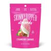 SKINNYDIPPED Strawberry Lemonade Almonds, Limited Edition, Healthy Snack, Plant Protein, Gluten Free, 3.5 oz Resealable Bags, Pack of 5