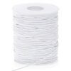 Elastic String for Bracelets, Selizo Elastic Cord Stretchy Bracelet String for Bracelets, Necklace, Beading and Sewing (1.2 MM, 109 Yards, White)