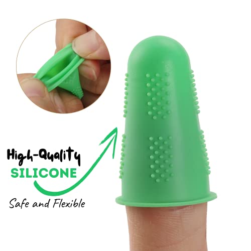 Mr. Pen- Hot Glue Gun Finger Protectors, 24 pcs, Silicone Finger Protectors, Finger Protectors, Finger Protectors for Hot Glue, Silicone Thimble, Hot Glue Finger Protectors, Finger Guard - Image 5