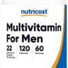 Nutricost Multivitamin for Men 120 Capsules - Vitamins and Minerals for The Healthy Man