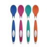 Dr. Brown's Designed to Nourish TempCheck Spoons, 4-Pack, Blue