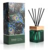 Reed Diffuser Set, Rose & Violet Scented, Modern and Classic Fragrance, 10 Scent Diffuser Sticks, 6.1 oz /180ml ,Home Decor Bedroom Living Room Bathroom Office