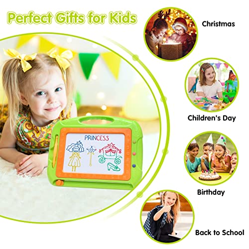 Toddler Girl Boy Toys,Magnetic Drawing Board Toddler Toys for 1-2 Year Old Girls Boy,Erasable Doodle Board Kids Easter Toy for 1 2 3 Year Old,Valentines Day Gifts for Kids Girls Boy Toddlers Birthday - Image 3