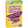 Golden Grahams Breakfast Cereal, Graham Cracker Taste, Whole Grain, Family Size, 18.9 oz