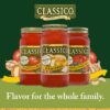 Classico Four Cheese Tomato Spaghetti Pasta Sauce (24 oz Jar)